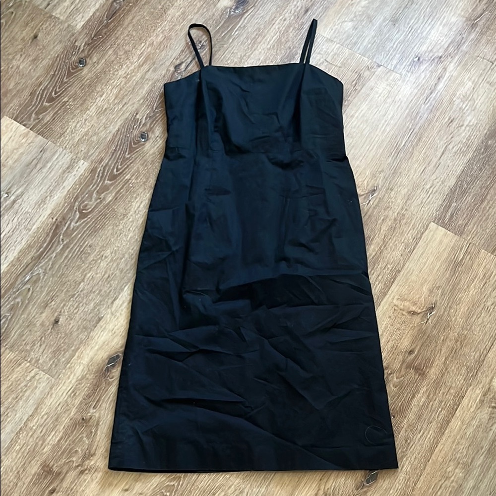 Ann Taylor Black Sheath Cocktail Dress